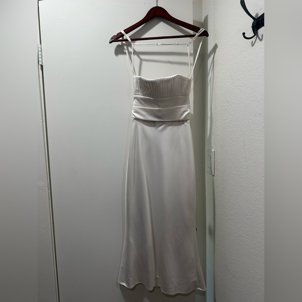 House of CB white dress midi small